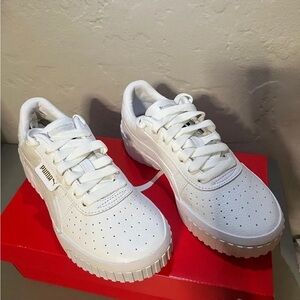 Puma Cali whites - Size 7